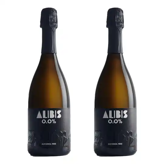 ALIBIS 0,0 - BOLLICINE SENZA ALCOL - 2 BOTTIGLIE