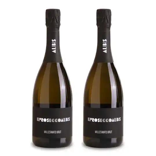PROSECCO ALIBIS MILLESIMATO DOC BRUT - 2 BOTTIGLIE