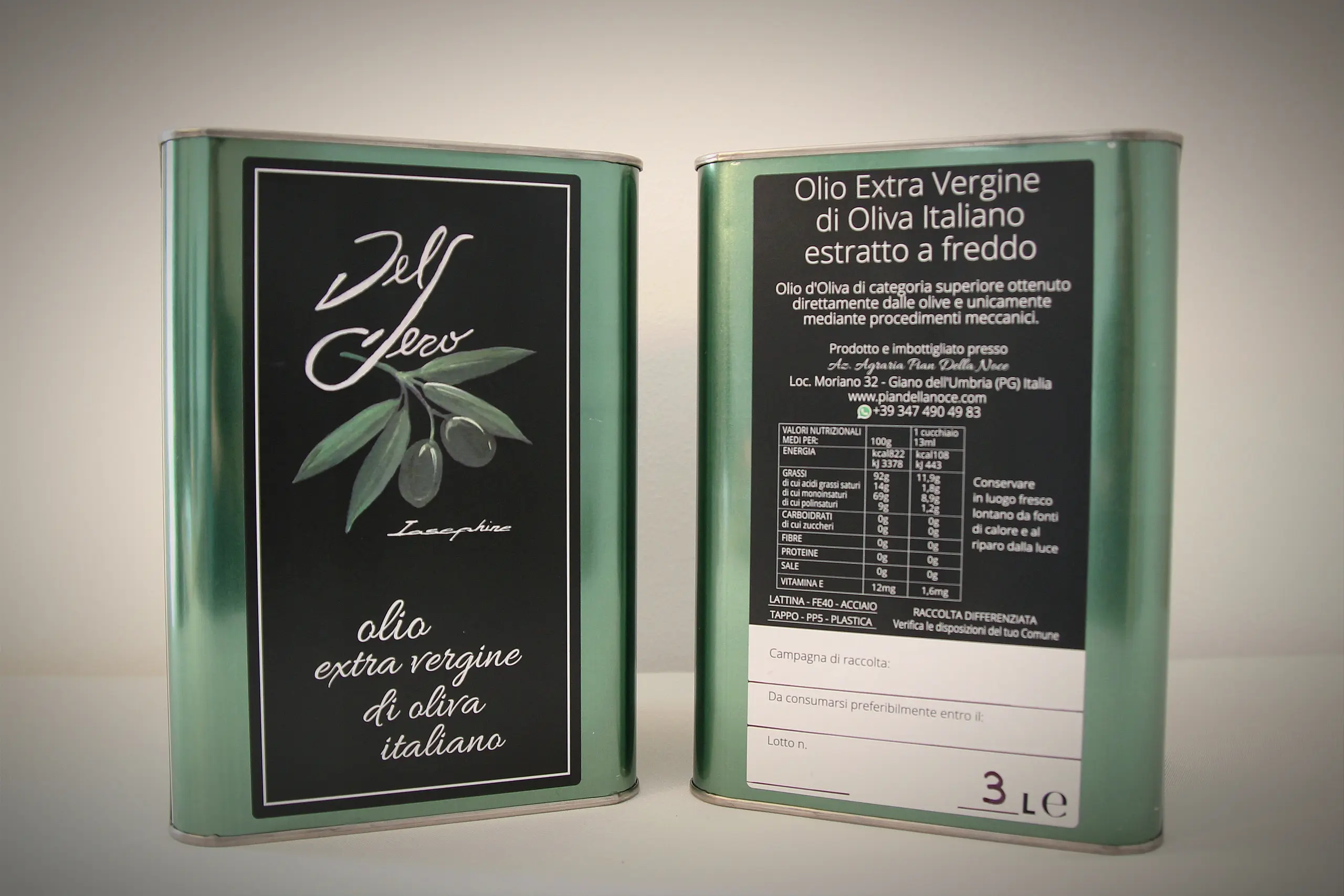 Olio EVO Del Sero 2024 - Lattina 3 l