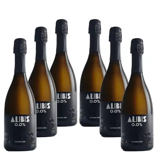 ALIBIS 0,0 - BOLLICINE SENZA ALCOL - 6 BOTTIGLIE