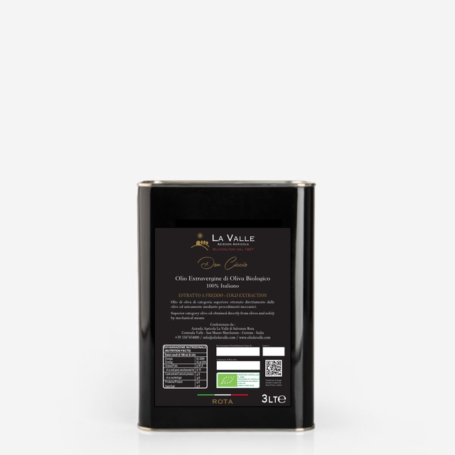 Don Ciccio 3 Lt - Biologico 100% Italiano