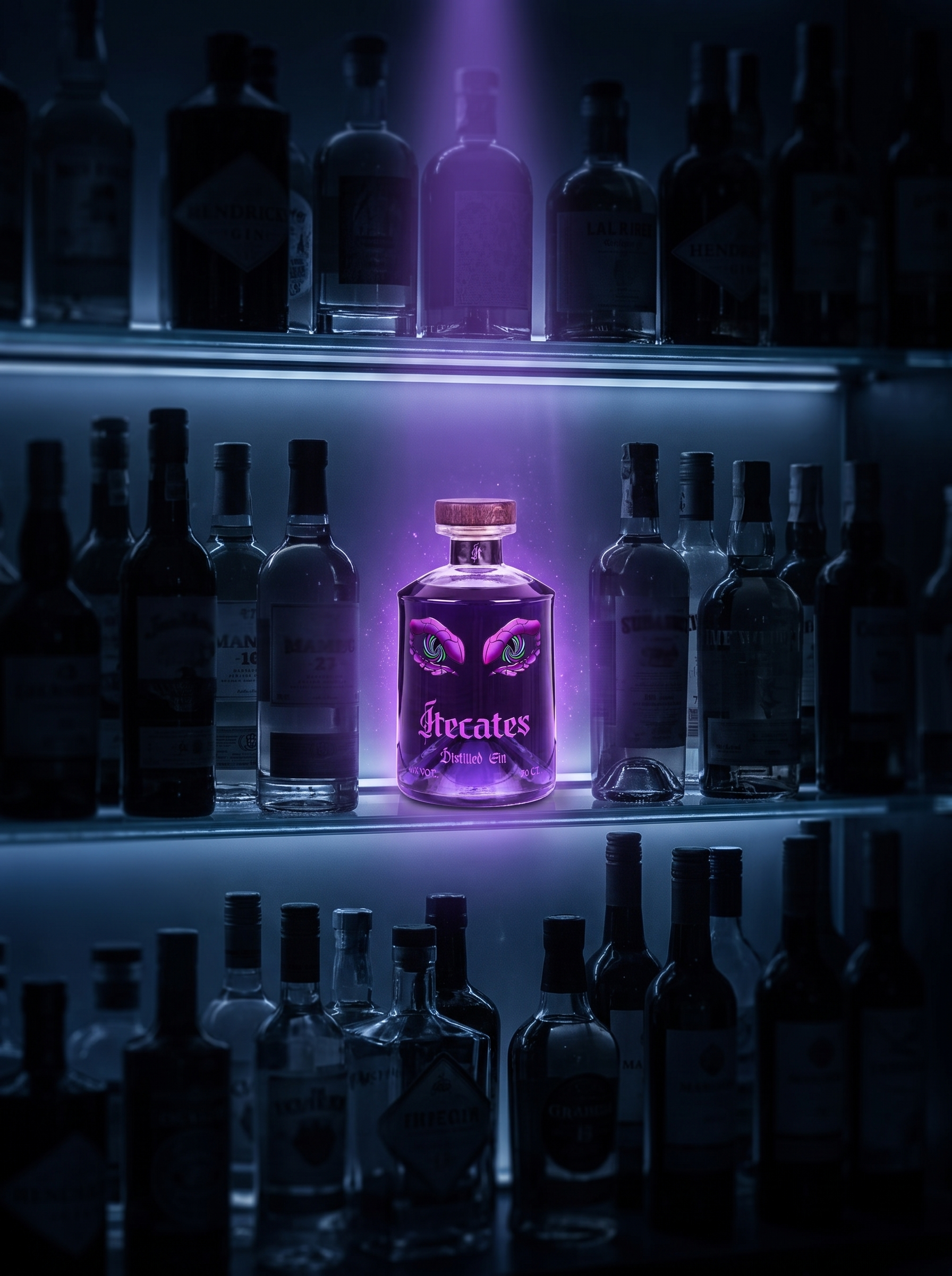 3 Pack Hecates Distilled Gin