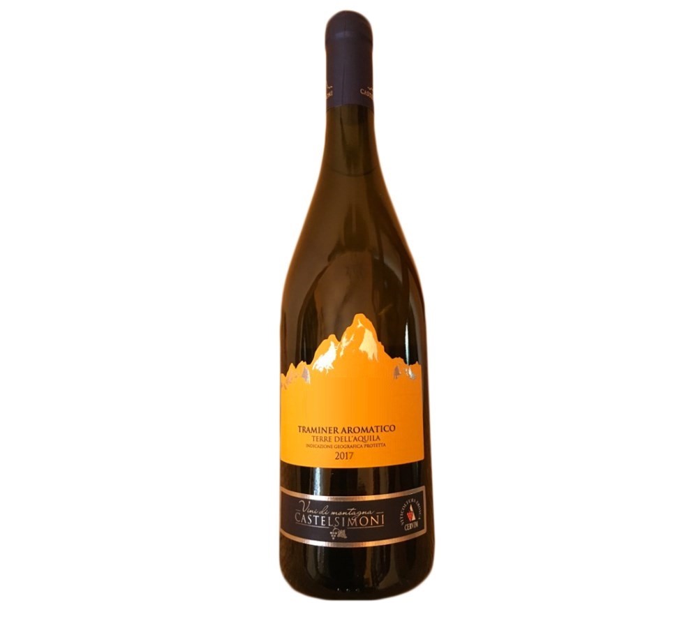 Traminer 2017 Traminer aromatico IGP Terre dell'Aquila Affinato 75 mesi in bottiglia da 0,75 lt
