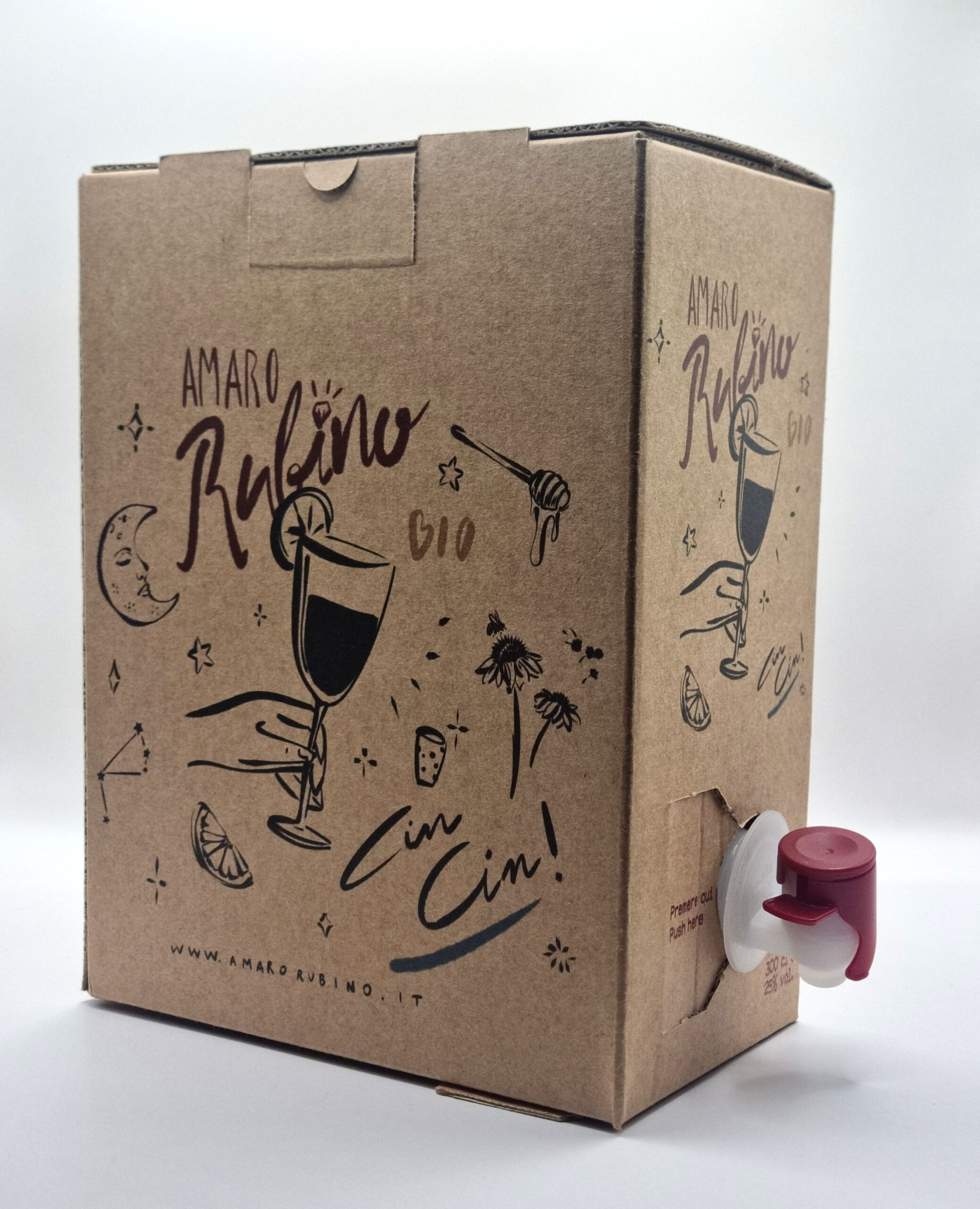 Amaro Rubino - bag in box 3 litri