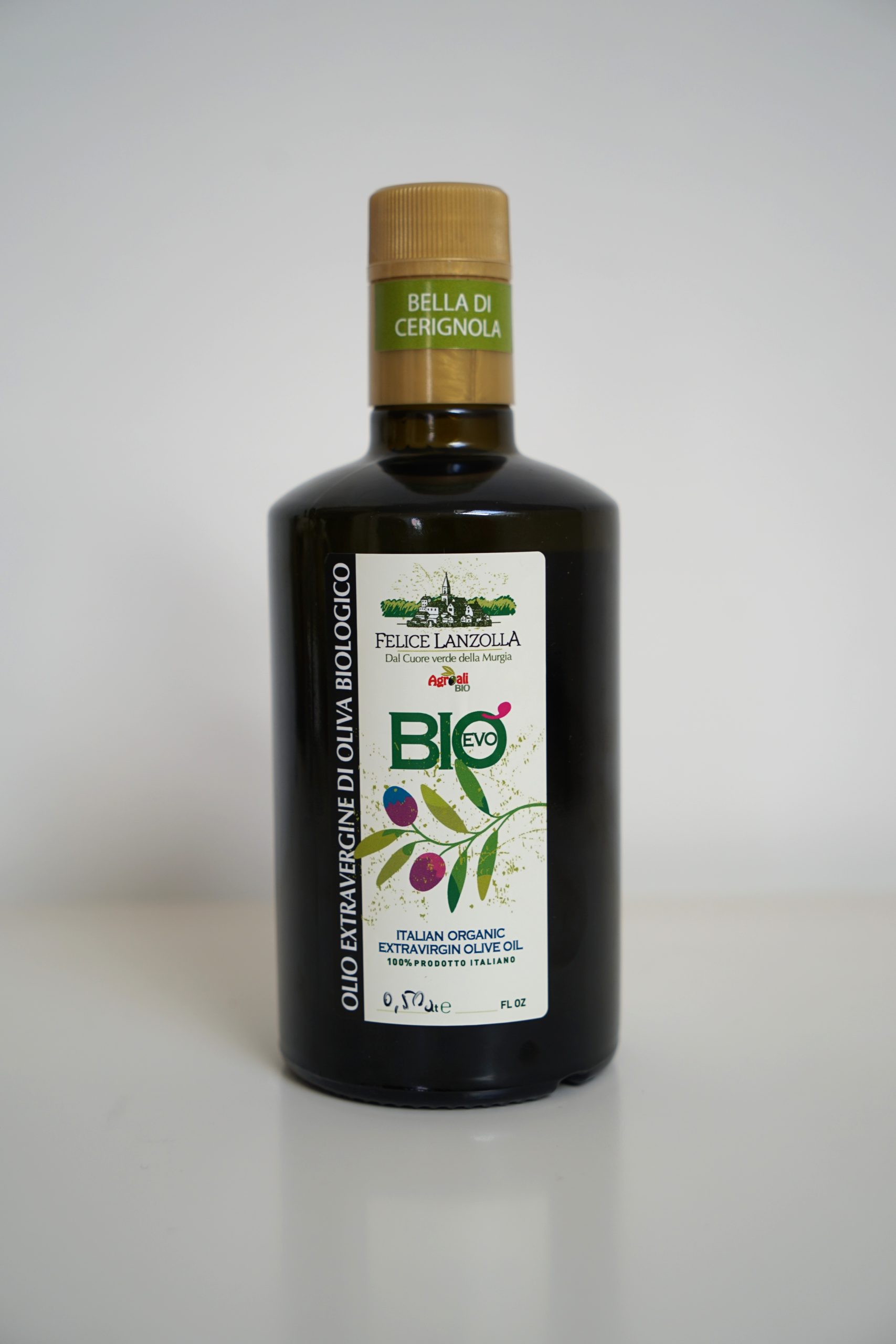 Olio EVO BIO Bella di Cerignola 0.50L