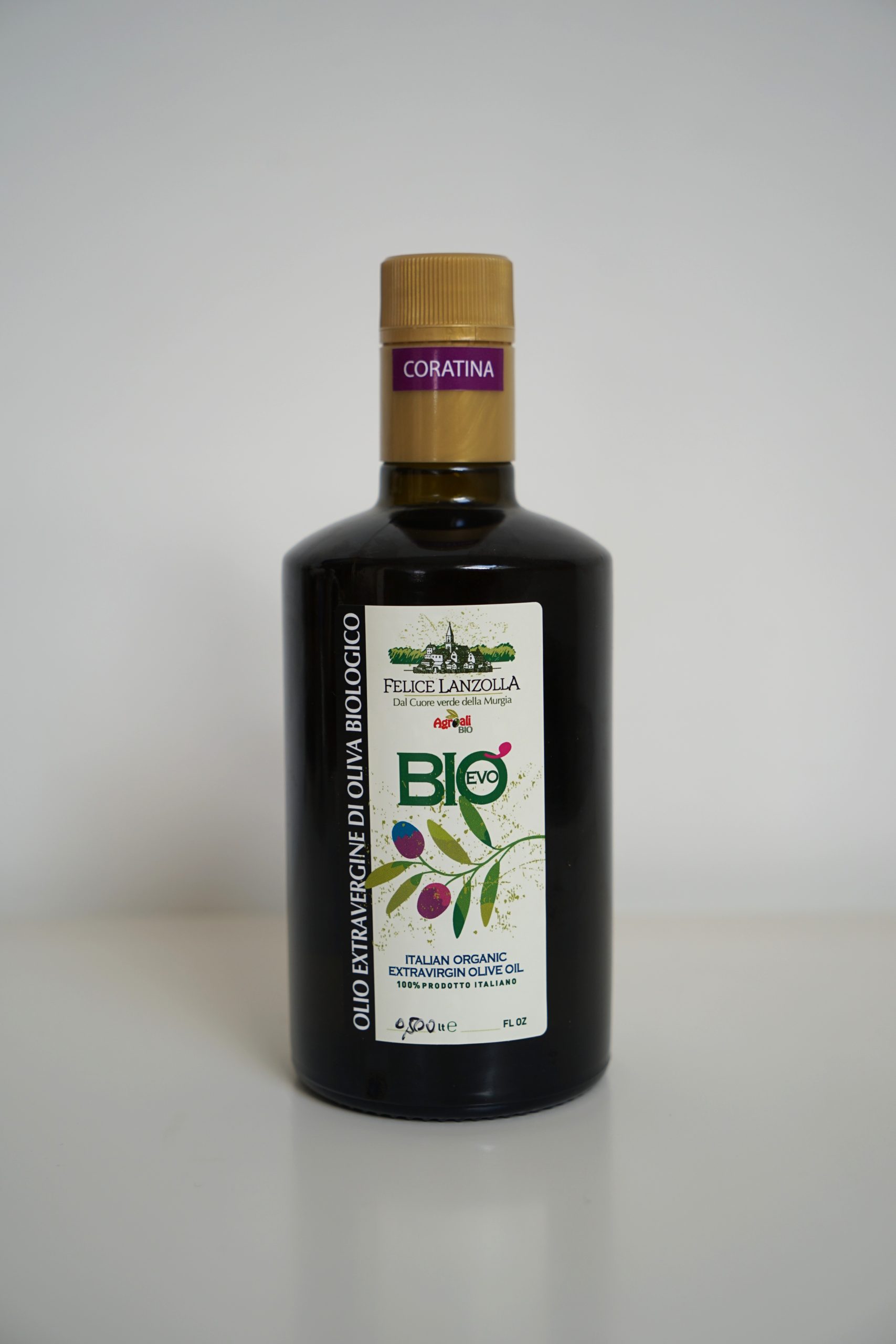 Olio EVO BIO Coratina 0.50L