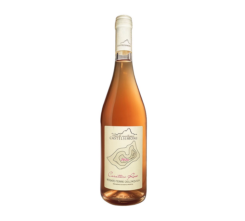 Caratteri rosé 2022 Rosato IGP Terre dell'Aquila 0,75 lt