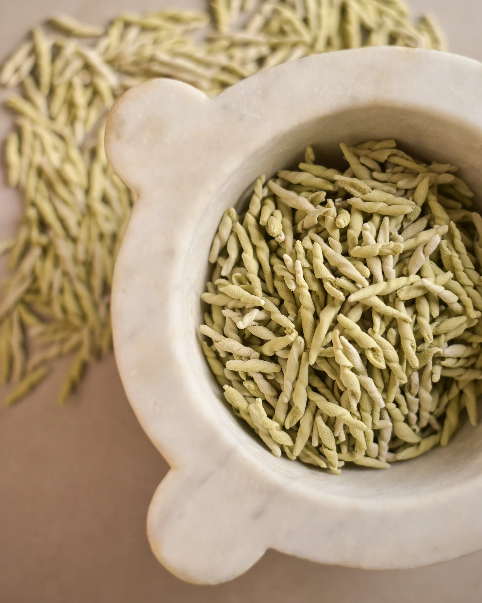 Trofie con Spinaci