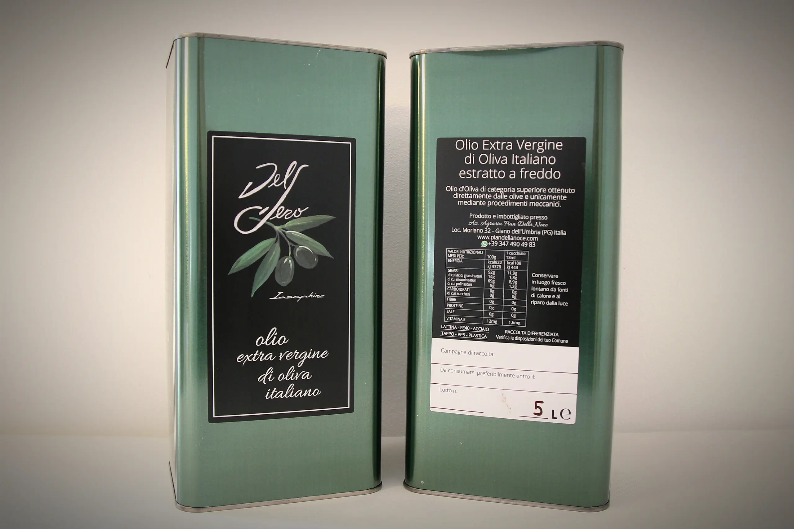 Olio EVO Del Sero 2024 - Lattina 5 l