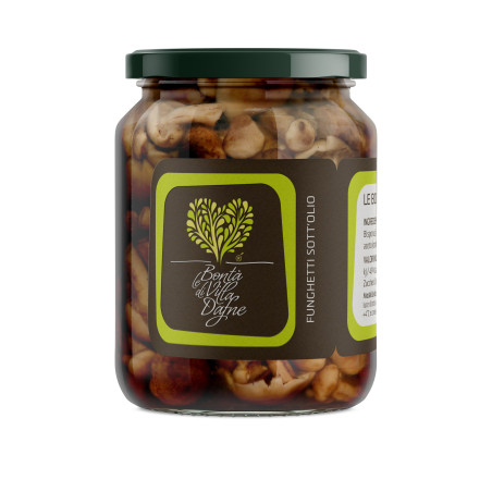 Funghetti Sott'Olio (vasetto da 390 gr)