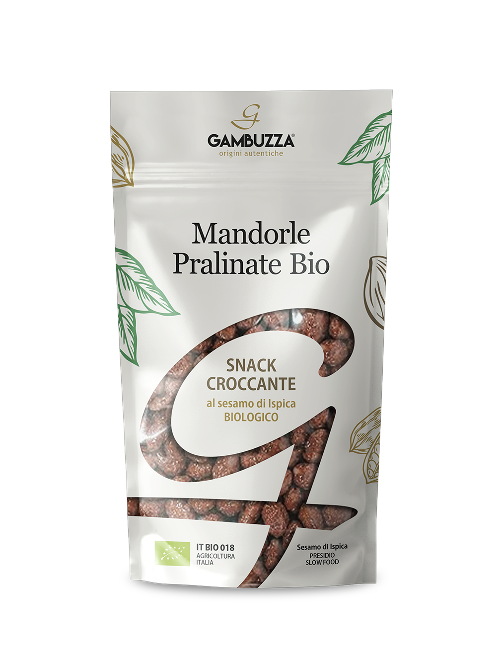 Mandorle Pralinate al Sesamo Bio