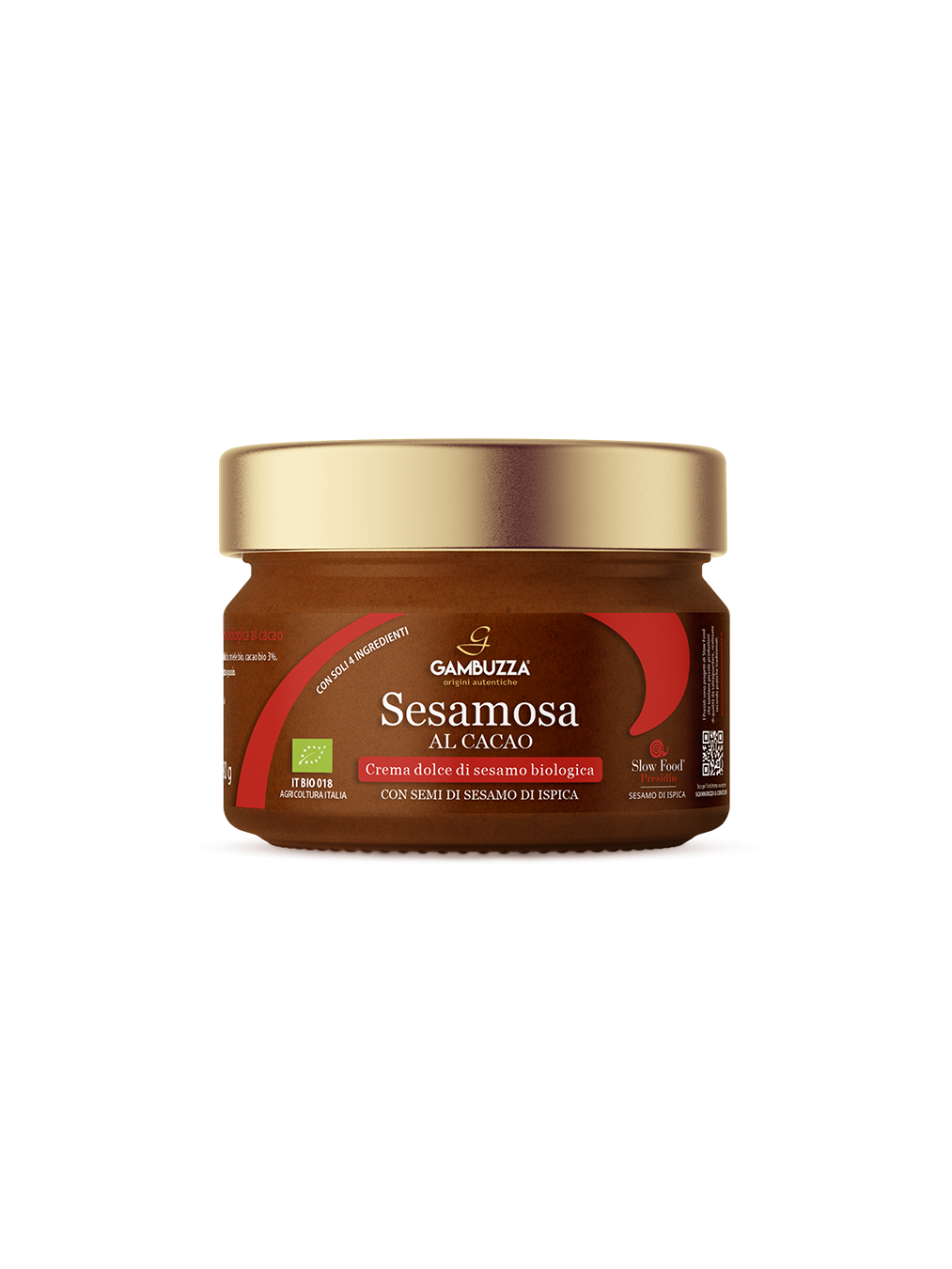 Sesamosa al Cacao – Crema di Sesamo Dolce Bio
