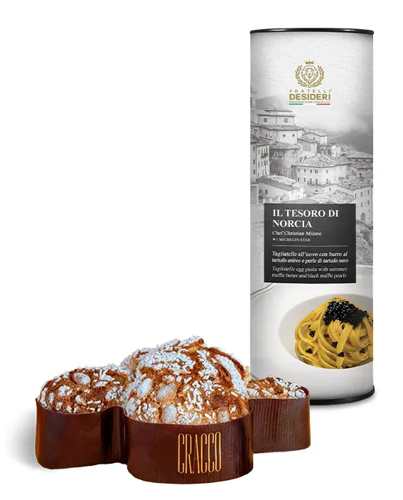 Il Tesoro di Norcia e la Colomba Classica di Carlo Cracco