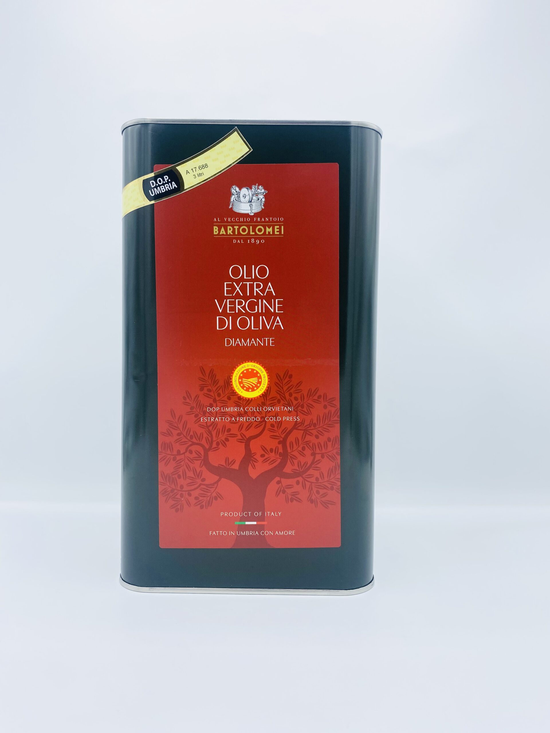 Olio Dop Umbria Diamante Annata 2024 ♥️ 3 lt Lattina