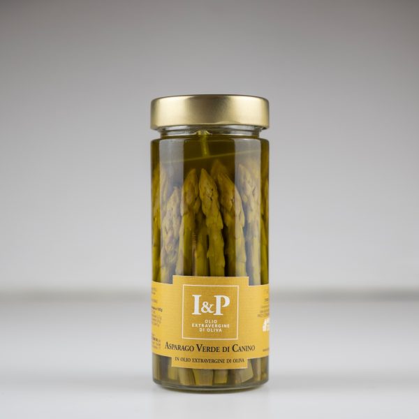 Asparagi verdi di Canino sott’olio EVO