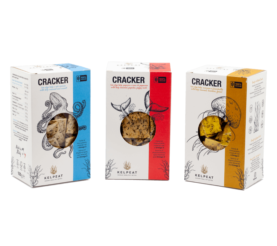 Bundle Kelp Delight - 3 pacchi - Crackers con Alga