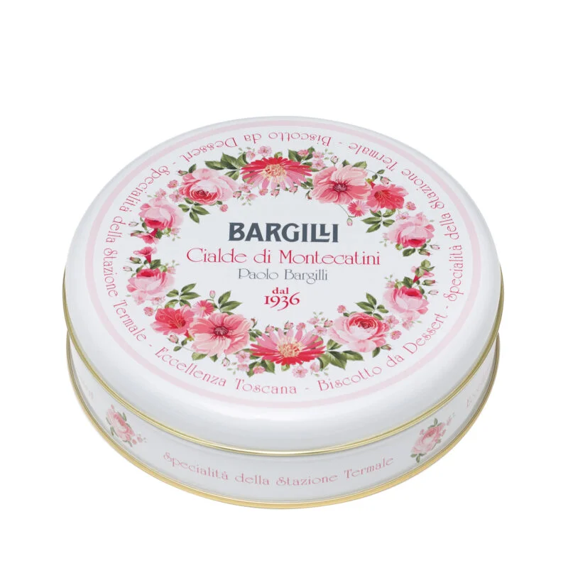 Confezione in metallo “Rose” da 5 Cialde