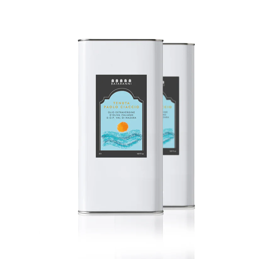 Tenuta Paolo Ciaccio - Olio Extravergine di Oliva DOP Val di Mazara (box 2 lattine 5 lt)