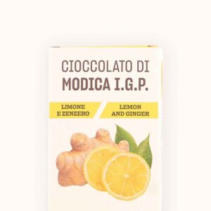 Cioccolato di Modica IGP – Limone e Zenzero – Sfizi Golosi
