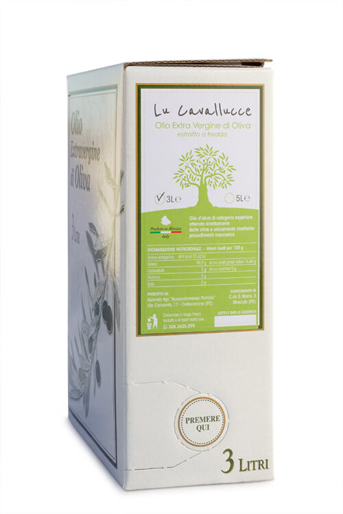 “Lu Cavallucce” Olio EVO da 5 litri