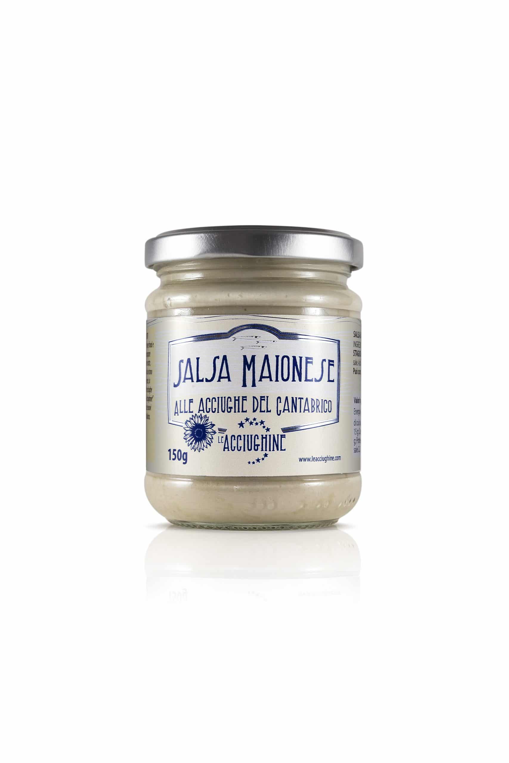 Salsa maionese alle Acciughe del Mar Cantabrico (senza uova)
