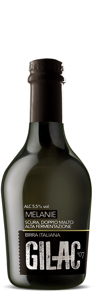Melanie Di colore ebano, opaca Oatmeal Stout 33 cl