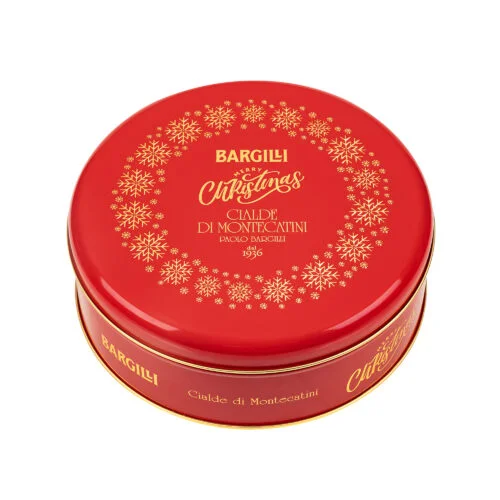 Confezione in metallo “Merry Christmas” da 10 Cialde