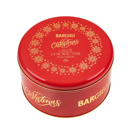 Confezione in metallo “Merry Christmas” da 20 Cialde