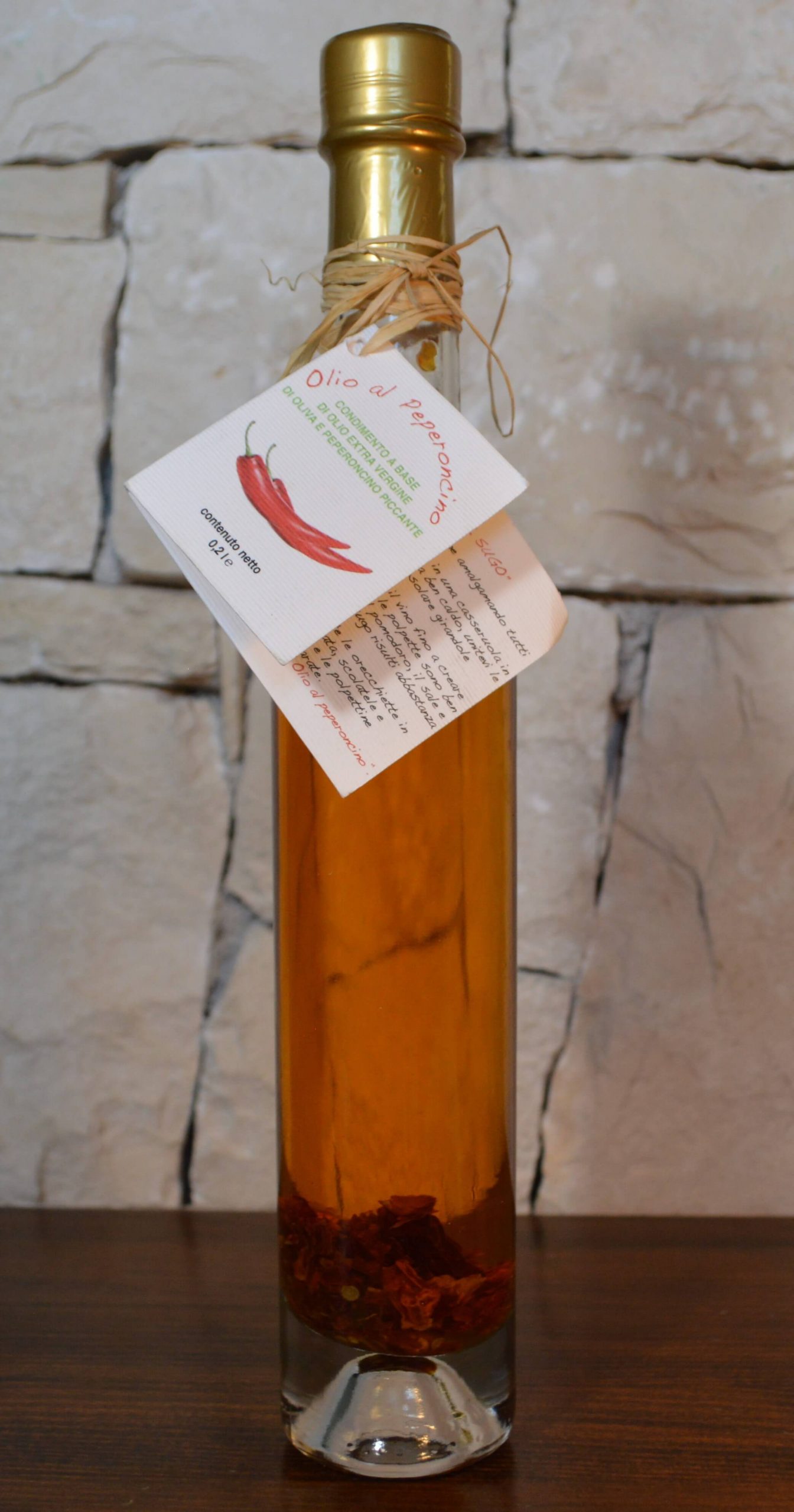 Olio EVO al Peperoncino 0.2L