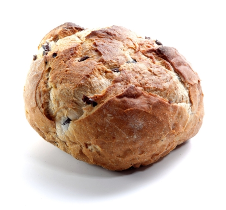 Pane di semola e olive