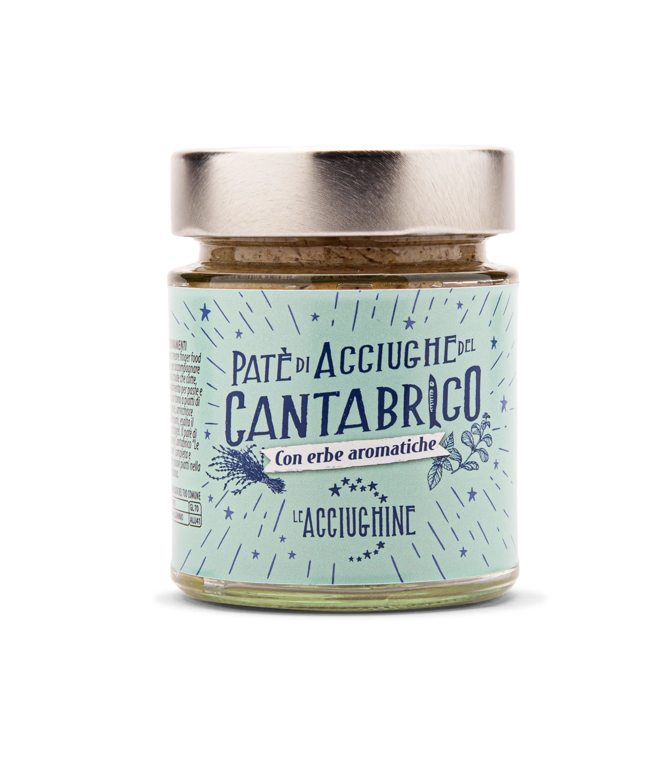 Patè alle Acciughe del Mar Cantabrico ed erbe mediterranee