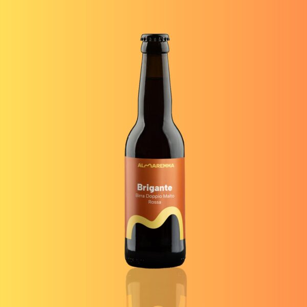 BRIGANTE Birra artigianale Doppio Malto Rossa 33cl