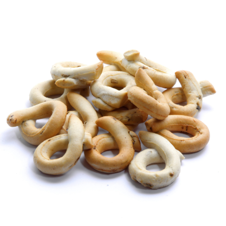 Scaldatelle al seme di finocchio 250 gr.