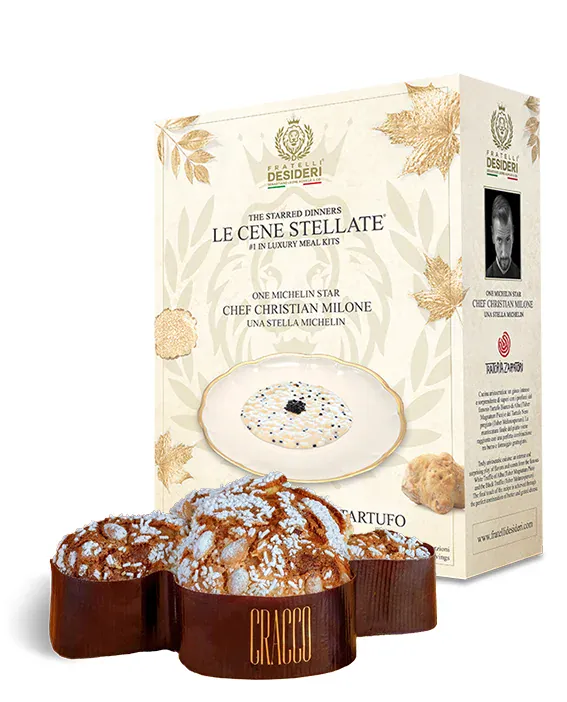 Sua Maestà Bianco Tartufo e la Colomba Classica di Carlo Cracco