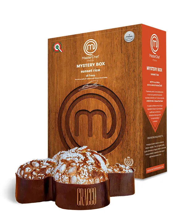 Sunset Rice e la Colomba Classica di Carlo Cracco